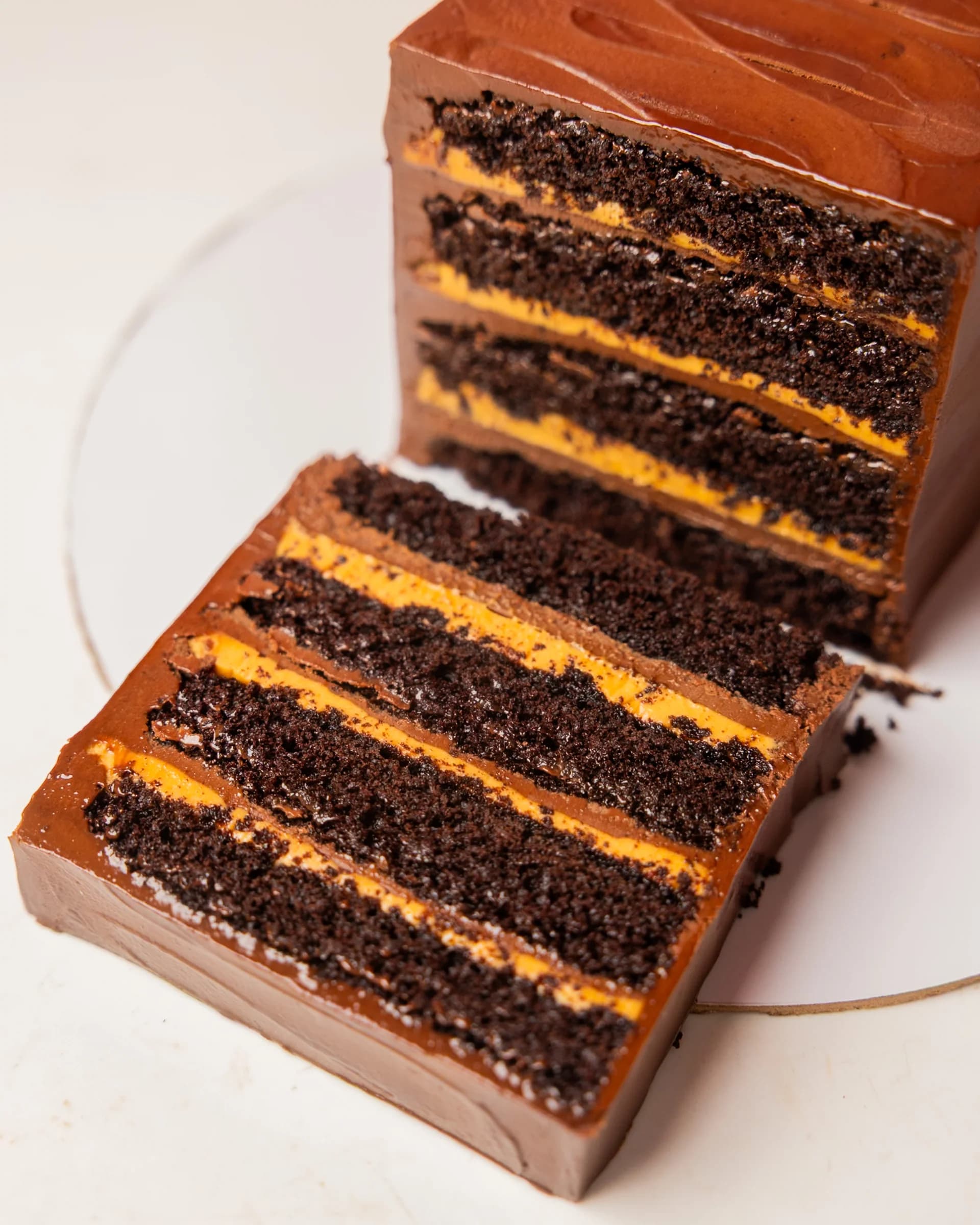 Chocolate Cake Slice